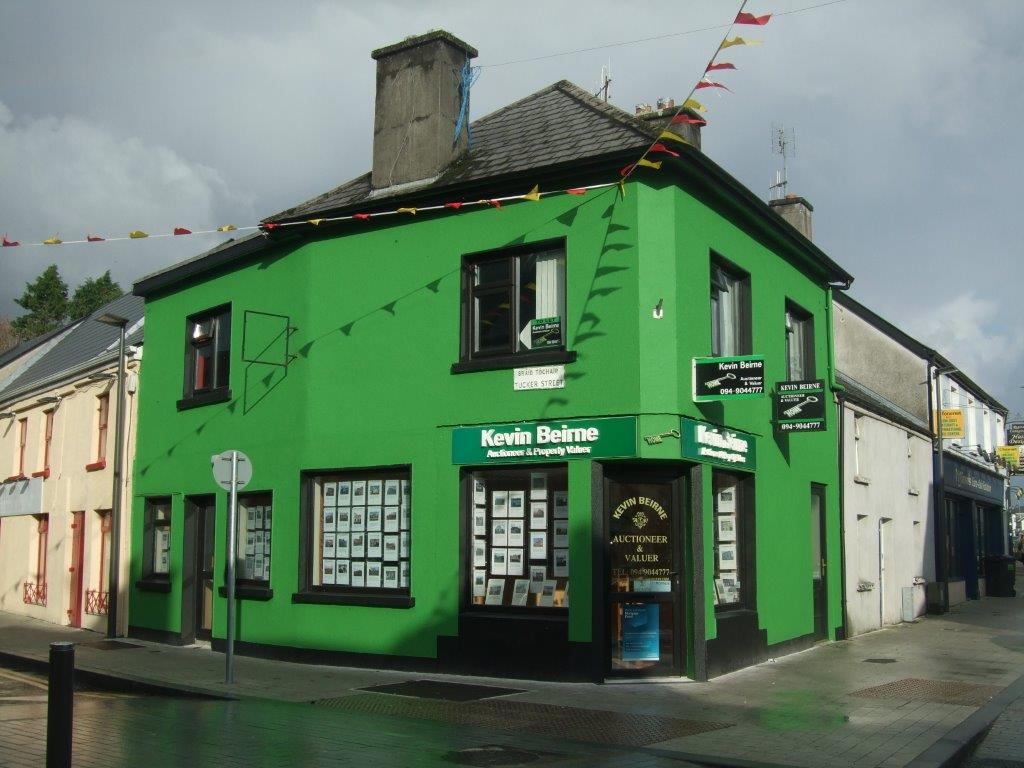 Kevin Beirne Auctioneers office on Tucker Street, Castlebar